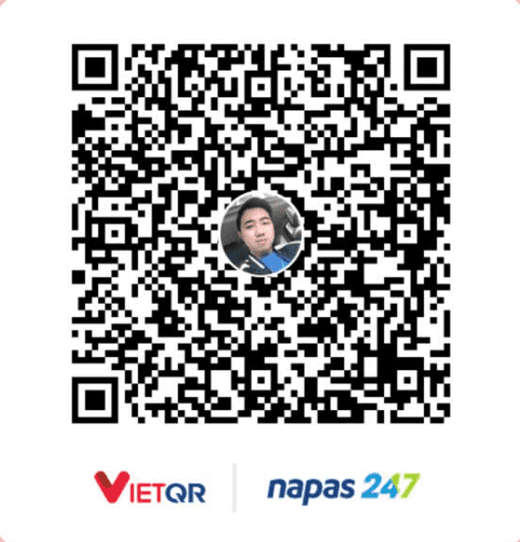 Mã QR mời cà phê tác giả Iron - GhostZero